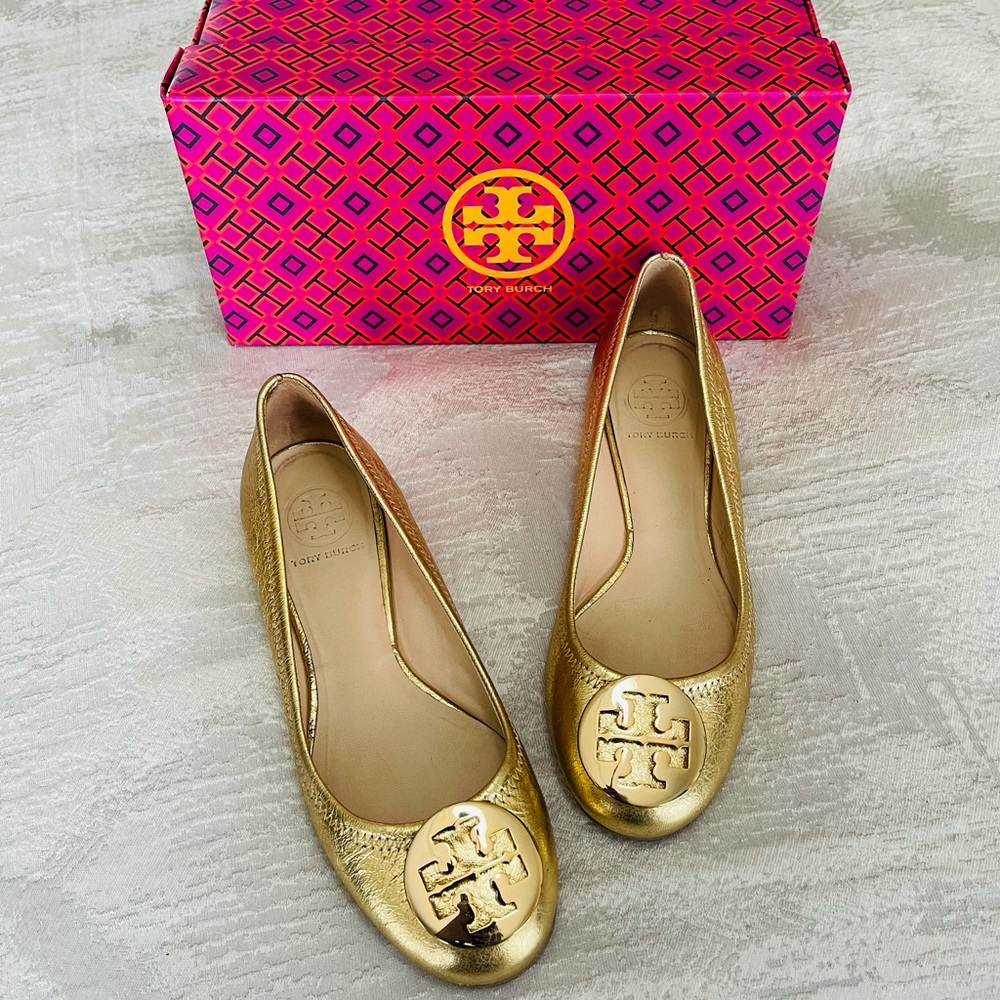 ✨ Tory Burch Classic ‘Reva’ Ballerina Flat ✨ sale 🔥🔥🎉🔥